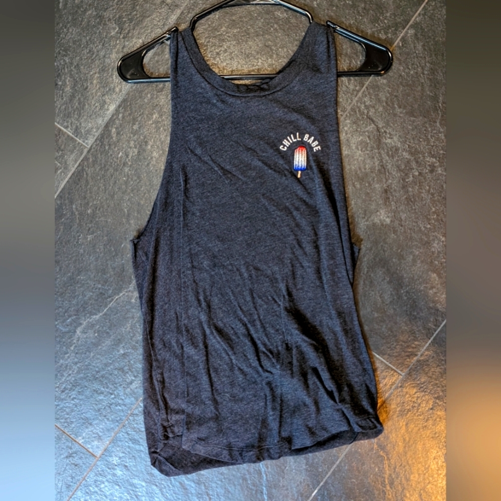 VS Pink Chill babe Tank top